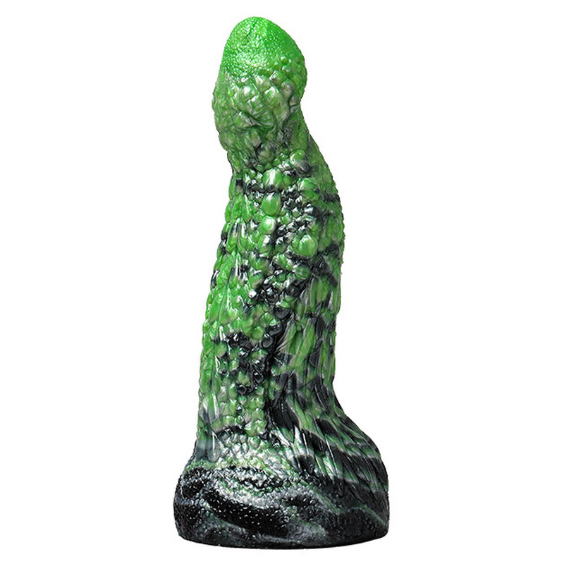 Alienastic Gode Puruk 18 x 6 cm Vert